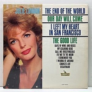 レコード画像：JULIE LONDON / The End of the World