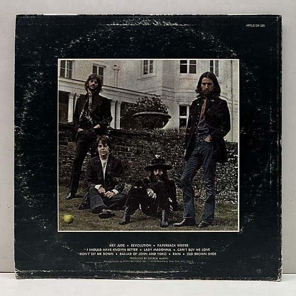 THE BEATLES Again / Hey Jude - 1970 1st Press Apple LP