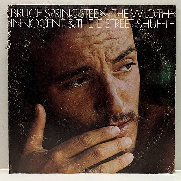 レコードメイン画像：初版 KC規格 USオリジナル BRUCE SPRINGSTEEN The Wild The Innocent & The E Street Shuffle ('73 Columbia) 青春の叫び LP プレイ良好！