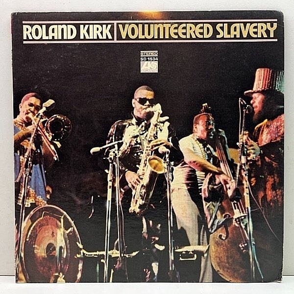 レコードメイン画像：USオリジナル 初版BROADWAYリム ROLAND KIRK Volunteered Slavery ('69 Atlantic) ローランド・カーク 米 初回プレス