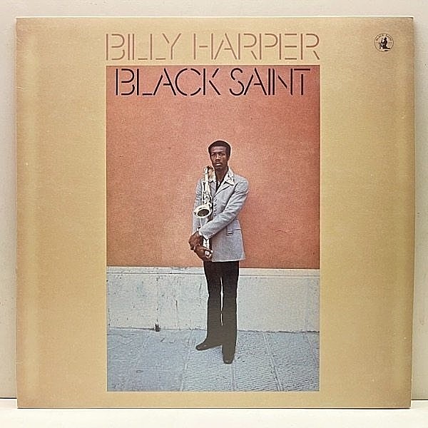 レコードメイン画像：美品!! Italy 伊盤 BILLY HARPER Black Saint (BSR 0001) ビリー・ハーパー Strata East好きもマスト w/ Virgil Jones, Joe Bonner