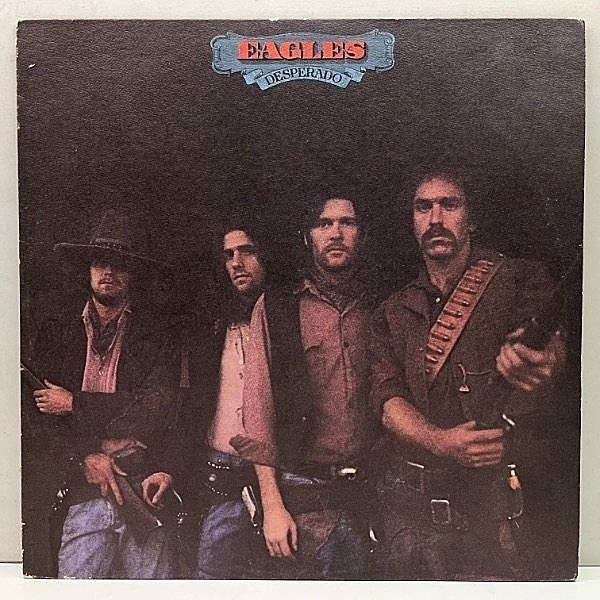 レコードメイン画像：美品!! テクスチャード仕様 US 初期プレス EAGLES Desperado ('73 Asylum) イーグルス ならず者 名盤 米 Wマーク無し 雲ラベル