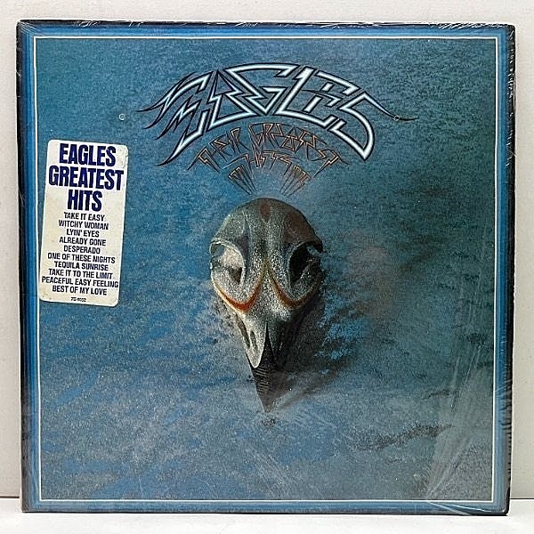 レコードメイン画像：シュリンク極美ジャケ!良好品! 初版 7E規格 USオリジナル EAGLES Their Greatest Hits 1971-1975 ('76 Asylum) イーグルス 米 初回プレス