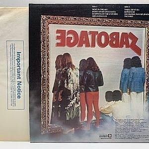 【 LP】BLACK SABBATH SABOTAGE ブラックサバス BLACK SABBATH Sabotage album vinyl No Bar code BS-2822 Ozzy