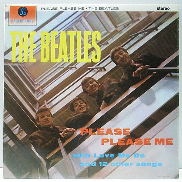 レコードメイン画像：極美品!! UK STEREO Y&Bラベ THE BEATLES Please Please Me (Parlophone/PCS 3042) マト1 TAX=KT