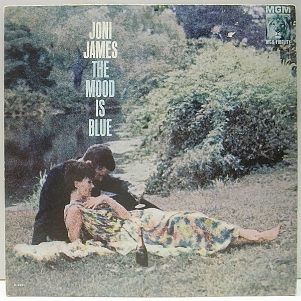 レコードメイン画像：ほぼ美盤!! MONO 初版 黒ツヤ USオリジナル JONI JAMES The Mood Is Blue ('61 MGM) スタンダードで綴ったムード・シリーズ好盤 モノラル