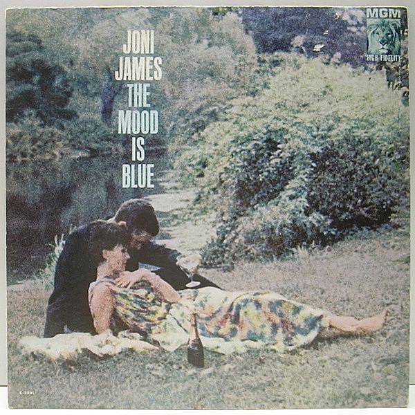 レコードメイン画像：ほぼ美盤!! MONO 初版 黒ツヤ USオリジナル JONI JAMES The Mood Is Blue ('61 MGM) スタンダードで綴ったムード・シリーズ好盤 モノラル