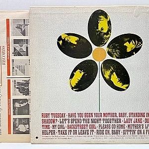 【美品ＬＰレコード】ローリング・ストーンズ／フラワーズ Yahoo!オークション -「rolling sixtones flowers」(レコード) の落札