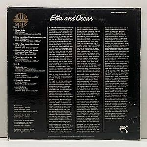 ELLA FITZGERALD / OSCAR PETERSON / Ella And Oscar (LP