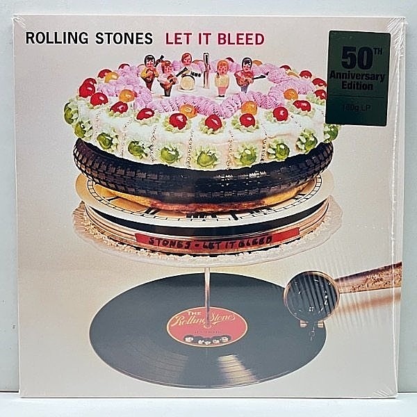 レコードメイン画像：【Bob Ludwig リマスター】50周年限定盤 極美品!! ROLLING STONES Let It Bleed ('19 ABKCO) ボブ・ラドウィック 50th Anniversary Edition