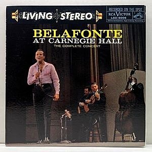 レコード画像：HARRY BELAFONTE / At Carnegie Hall