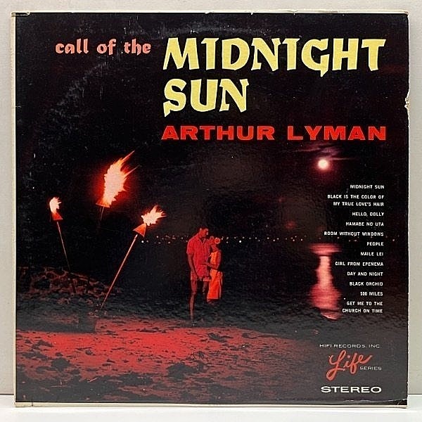 レコードメイン画像：良好!! 深溝 USオリジナル ARTHUR LYMAN Call Of The Midnight Sun ('65 HiFi) アーサー・ライマン Exotica エキゾチカ 傑作アルバム