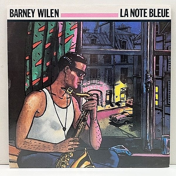 レコードメイン画像：【w/ Alain Jean Marie】仏オリジナル BARNEY WILEN La Note Bleue ('87 IDA 010) バルネ・ウィラン 名作 危険な関係のブルース