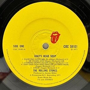 ROLLING STONES / Goat's Head Soup (LP) / Rolling Stones