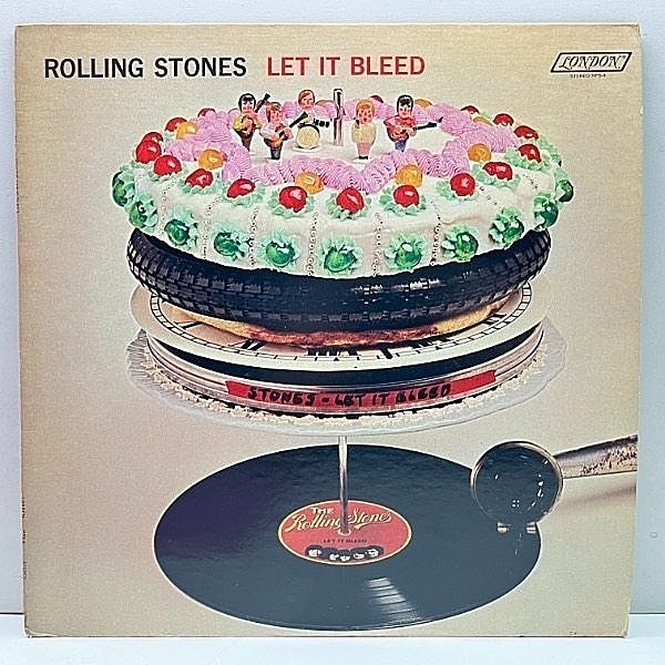 レコードメイン画像：美品 Orig.【リム文字無し Waddellプレス】ROLLING STONES Let It Bleed ('69 London) ローリング・ストーンズ／レット・イット・ブリード