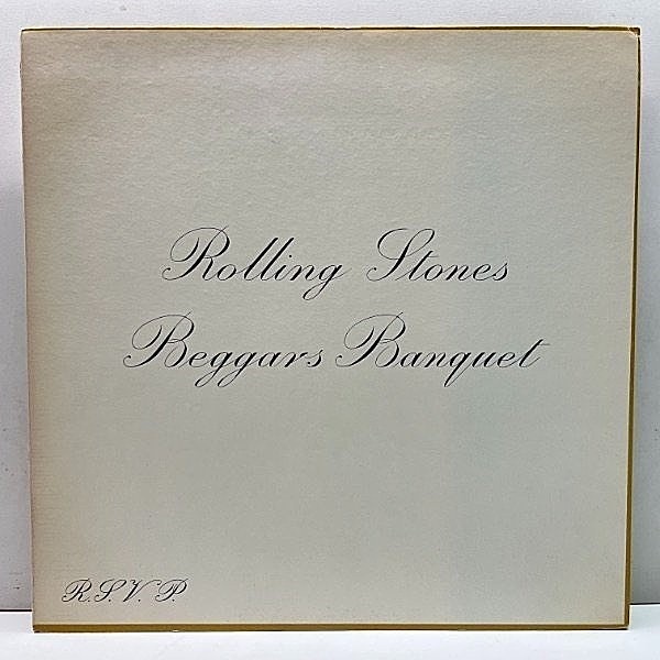 レコードメイン画像：美品!! USオリジナル ROLLING STONES Beggars Banquet ('68 London) 悪魔を憐れむ歌 ベガーズ・バンケット 米 原盤 LP