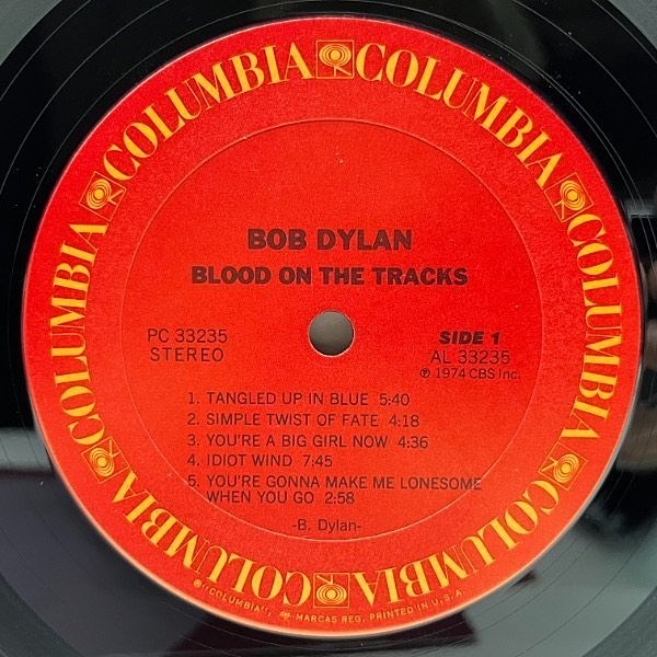 BOB DYLAN / Blood On The Tracks (LP) / Columbia | WAXPEND