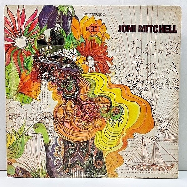 レコードメイン画像：良好盤!! USオリジナル 初版 W7-2色ラベ JONI MITCHELL Song To A Seagull ('68 Reprise) Self Titled ジョニ・ミッチェル 1st デビュー作