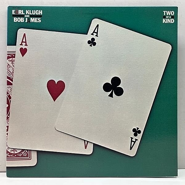 レコードメイン画像：Cut無し!極美品! Capitolロゴ付きリム USオリジ EARL KLUGH And BOB JAMES Two Of A Kind ('82 Capitol) アール・クルー＆ボブ・ジェームス