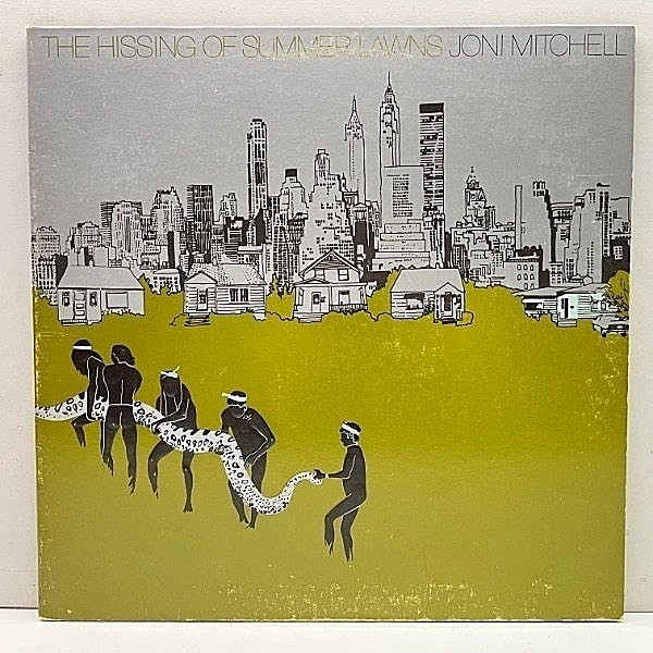 レコードメイン画像：Cut無し!美盤! 初版 7E規格 USオリジ JONI MITCHELL The Hissing Of Summer Lawns ('75 Asylum) 夏草の誘い w/ LARRY CARLTON, BUD SHANK