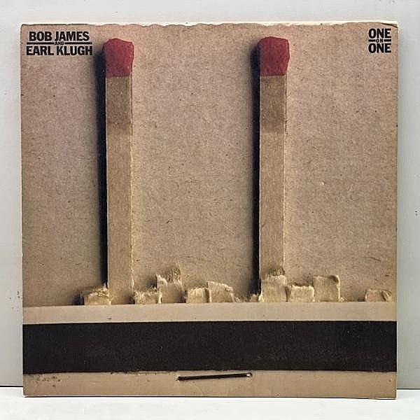 レコードメイン画像：【ONYX／Last Dayz サンプリング ネタ】美品!! USオリジナル BOB JAMES & EARL KLUGH One On One ('79 Tappan Zee) GFテクスチャード仕様
