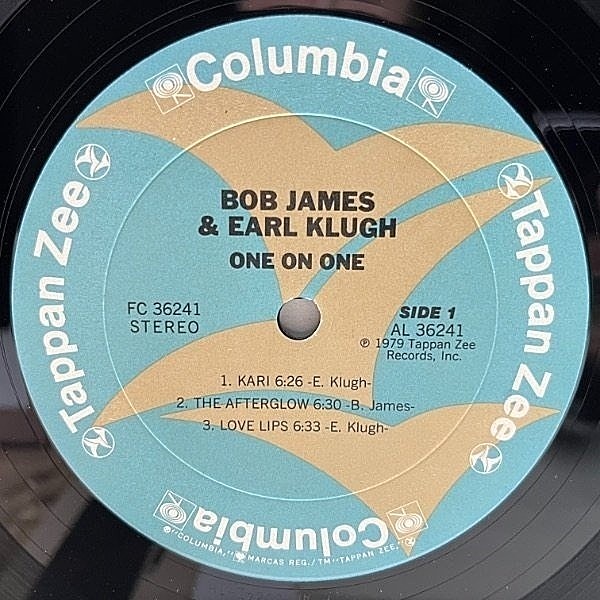 BOB JAMES / EARL KLUGH / One On One (LP) / Tappan Zee