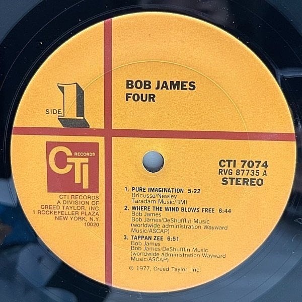 Bob James レコード 4枚セット BOB JAMES / BJ4 (Bob James Four) (LP) / CTI | WAXPEND RECORDS