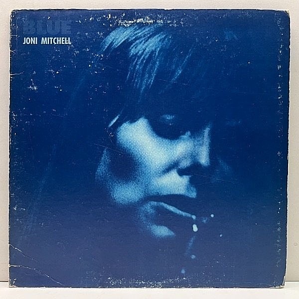 レコードメイン画像：レアな良好盤!! GF, ゲートフォールド US初期プレス JONI MITCHELL Blue ('71 Reprise) ジョニ・ミッチェル／ブルー TAS 優秀録音