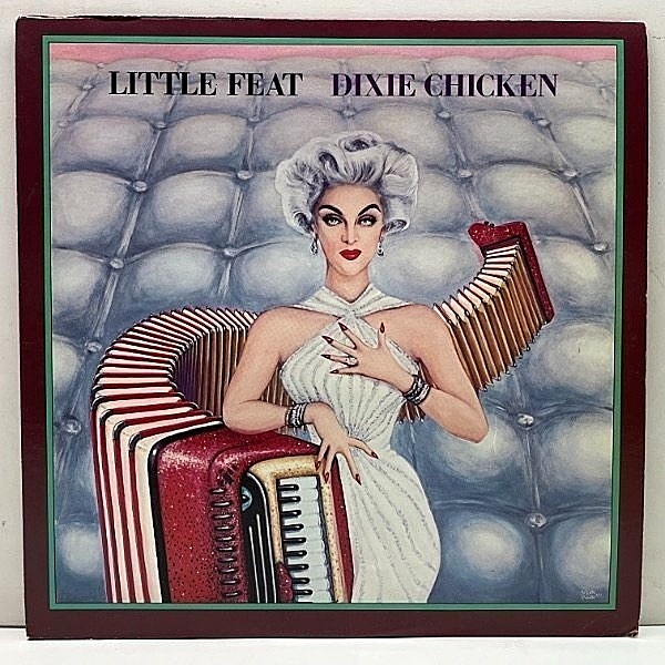 レコードメイン画像：レアな良好盤!! 両面1マト 初版 緑ラベ USオリジナル LITTLE FEAT Dixie Chicken ('73 Warner) 名盤 ATCQ サンプリング ドラムブレイク