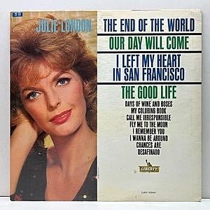 レコード画像：JULIE LONDON / The End of the World