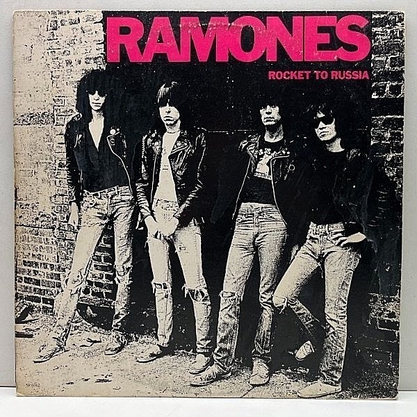 レコードメイン画像：USオリジナル STERLING刻印 初版 Wマーク無し RAMONES Rocket To Russia ('77 Sire) ラモーンズ 傑作3rd. TOMMY RAMONE在籍時のラスト作