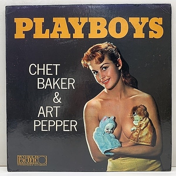 レコードメイン画像：USオリジナル MONO 深溝 CHET BAKER & ART PEPPER Playboys ('57 World Pacific) w/ Carl Perkins, Curtis Counce, Lawrence Marable