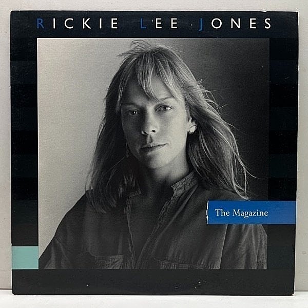 レコードメイン画像：美品!! SLM, TML刻印 USオリジナル RICKIE LEE JONES The Magazine ('84 Warner) リッキー・リー・ジョーンズ／マガジン LP 珍しい真黒盤