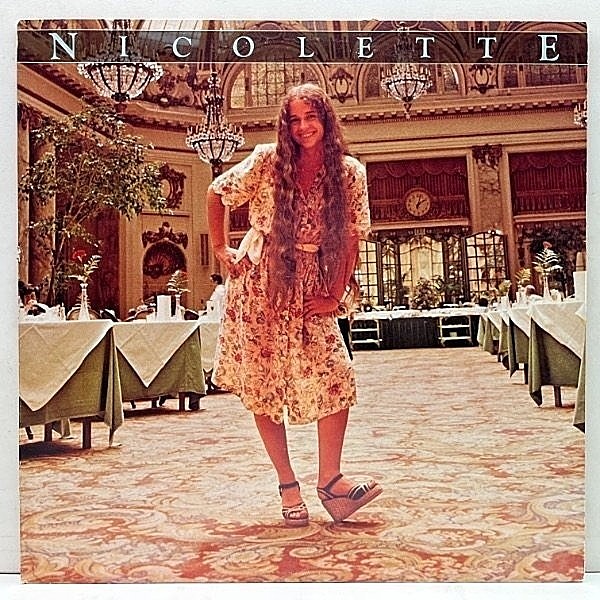 レコードメイン画像：Cut無し!美盤! USオリジナル NICOLETTE LARSON S.T ('78 Warner) ニコレット・ラーソン 1st デビュー 溢れる愛 Lotta Love 収録
