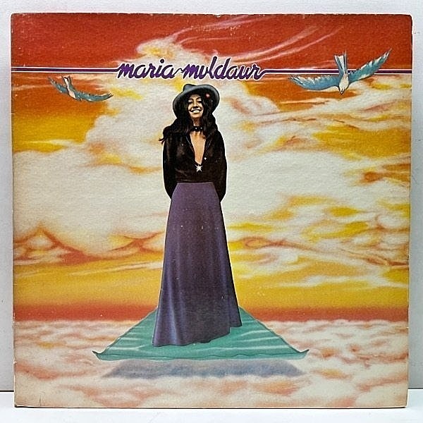 レコードメイン画像：概ね良好!! 初版 W無し USオリジナル MARIA MULDAUR Same／1st ('73 Reprise) RY COODER, NICK DeCARO, AMOS GARRETT 参加