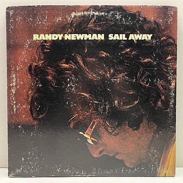 レコードメイン画像：美盤!! ポスター完品 初版 Wマーク無し USオリジナル RANDY NEWMAN Sail Away ('72 Reprise) Ry Cooder, Jim Keltner ほか 米SSW 名盤