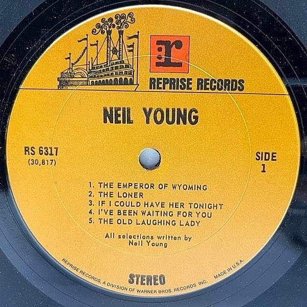 NEIL YOUNG / Same (LP) / Reprise | WAXPEND RECORDS