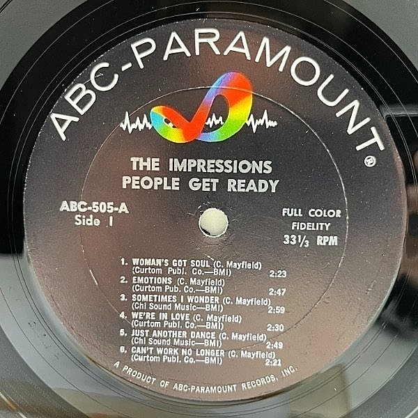 The Impressions LPレコード インプレッションズ 初期