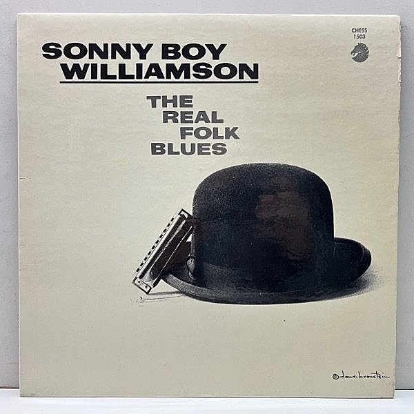レコードメイン画像：美品 オリジナル MONO コーティング仕様 SONNY BOY WILLIAMSON The Real Folk Blues (Chess) サニー・ボーイ・ウィリアムスン 米モノラル