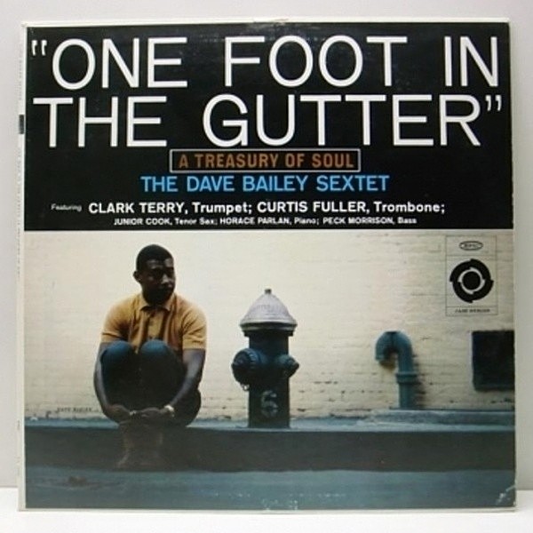 レコードメイン画像：美品 プロモ 1stストロボ 深溝 MONO オリジナル DAVE BAILEY One Foot In The Gutter ('60 Epic) HORACE PARLAN 他