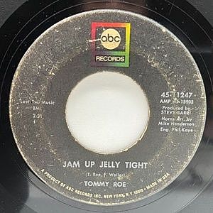 レコード画像：TOMMY ROE / Jam Up Jelly Tight / Moontalk