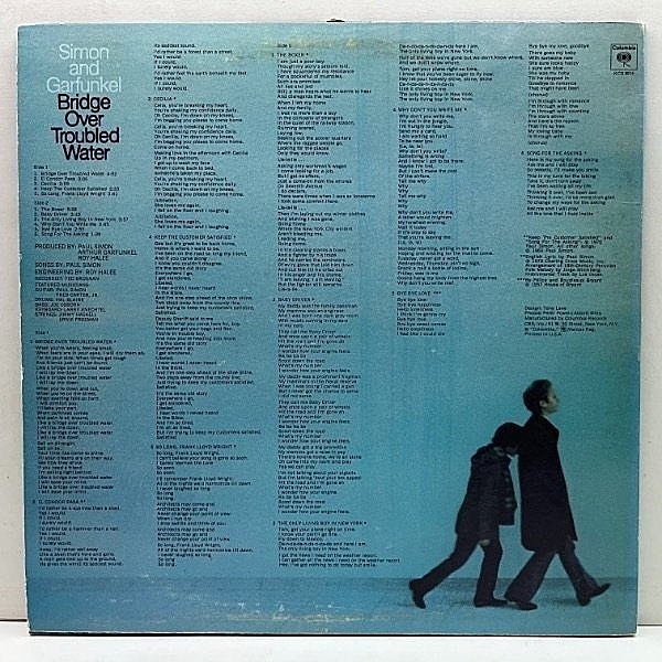 Simon Joyner ポスター付き 2枚組アナログLP SIMON and GARFUNKEL / Bridge Over Troubled Water (LP