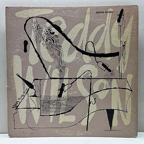 レコードメイン画像：【DSM仕様の初回プレス】良好盤!! US 完全オリジナル TEDDY WILSON The Creative [For Quiet Lovers] David Stone Martin 深溝 MONO