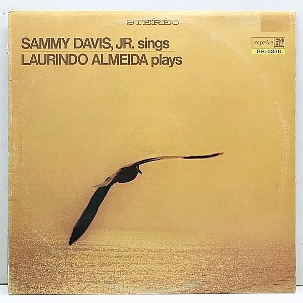 レコードメイン画像：美盤!! 初版 3色ラベ 内溝 独オリジナル SAMMY DAVIS Jr. Sings LAURINDO ALMEIDA Plays ('66 Reprise) サミーとギター Germany 初回プレス
