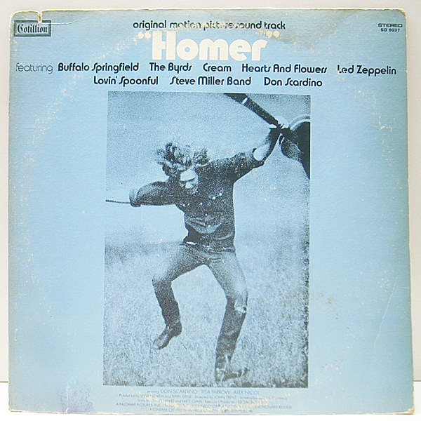 レコードメイン画像：良好盤!! 初版BROADWAY USオリジナル 日本未公開『Homer』O.S.T. サントラ Led Zeppelin, Cream, Buffalo Springfield, The Byrds ほか