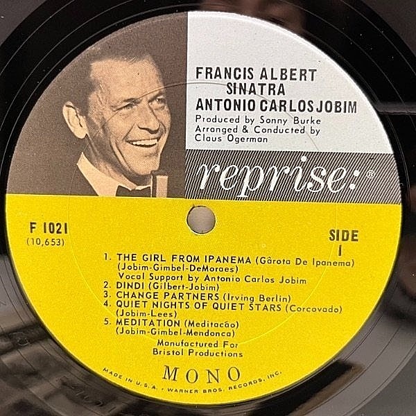 FRANK SINATRA / ANTONIO CARLOS JOBIM / Francis Albert