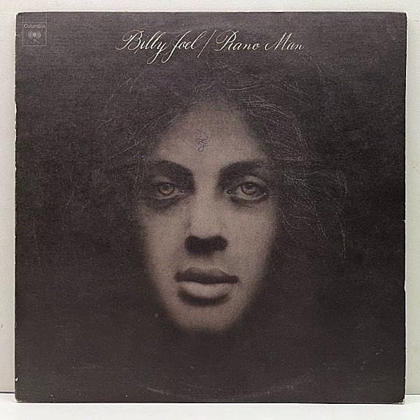 レコードメイン画像：美盤!! 初版 KC規格 USオリジナル BILLY JOEL Piano Man ('73 Columbia) ざら紙ジャケ 専用インナー完品 ビリー・ジョエル 出世作