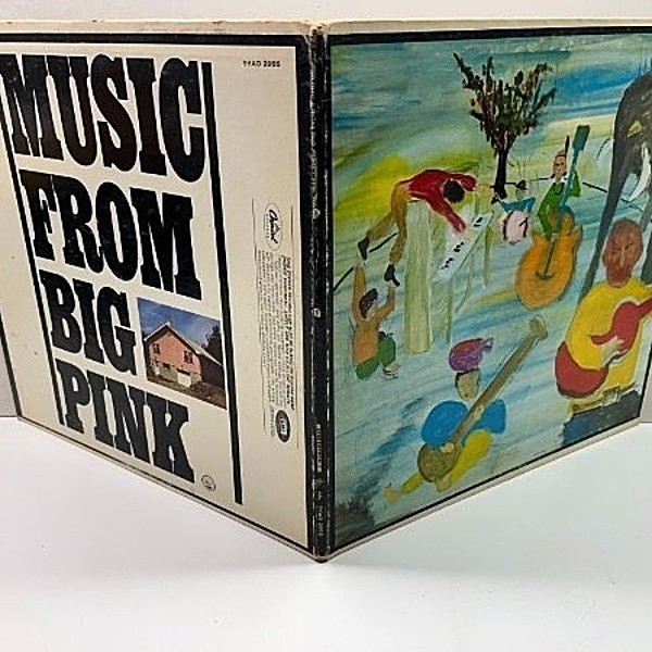 The Band Music From Big Pink Lp Capitol Waxpend Records