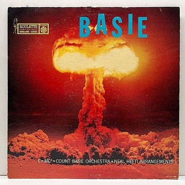 レコードメイン画像：USオリジナル MONO 初版マルチバー 深溝 COUNT BASIE Atomic Basie ('58 Roulette) アトミック・ベイシー 黄金時代を代表する名盤