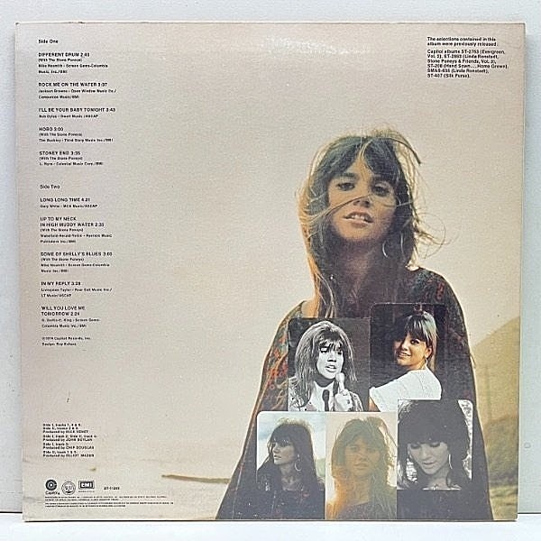LINDA RONSTADT / STONE PONEYS / Different Drum (LP) / Capitol